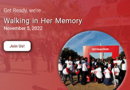 Heart Walk 2022 Landing Page